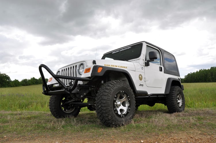 Jeep Wrangler Unlimited Suspension Lift Kit - Rough Country - X-Series M1 - '04-'06